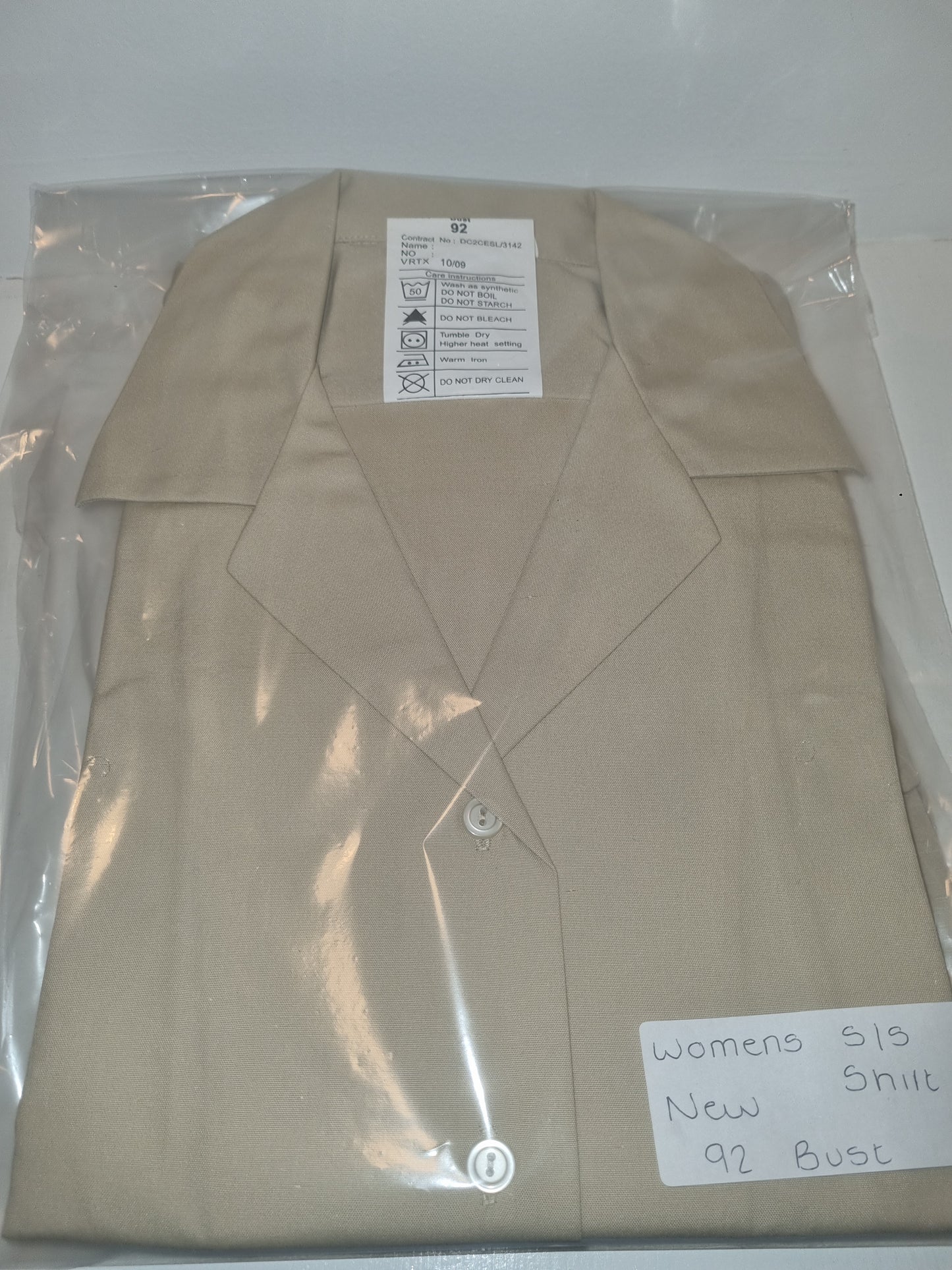 Women's Short Sleeved Fawn Shirt Grade New (not in original packaging)