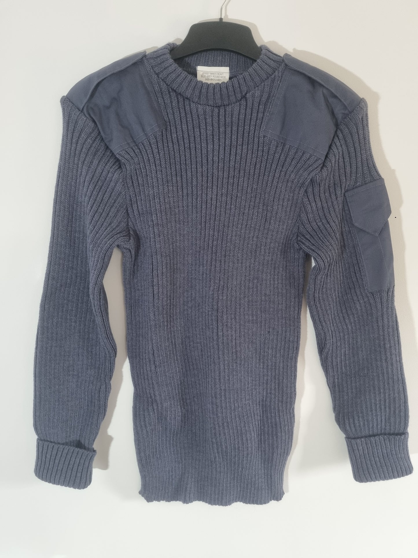 Grade 1 RAF Blue Wool Jumper Pullover Crew Neck