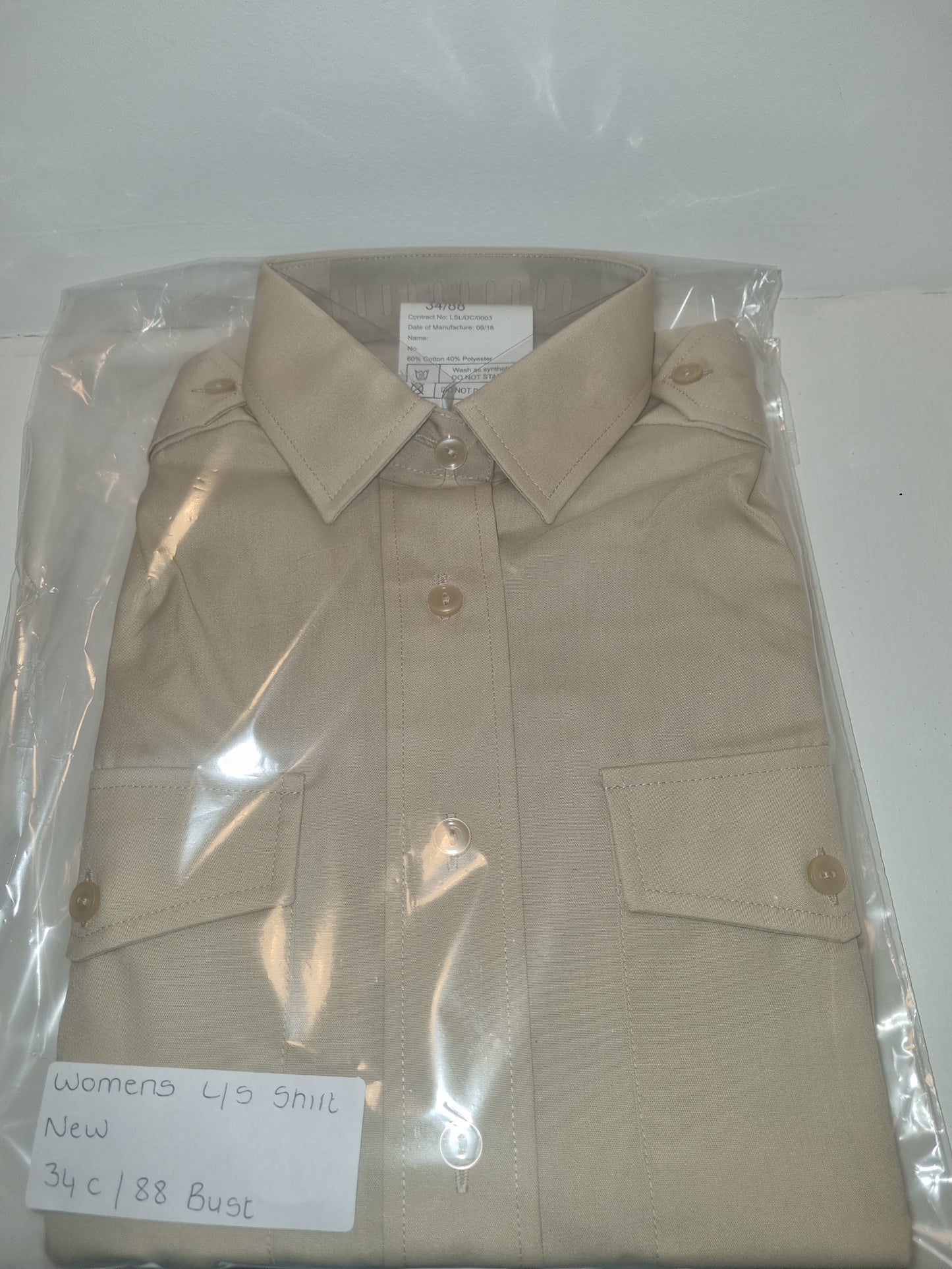 Women's Fawn Long Sleeved Shirt Grade New (not in original packaging)