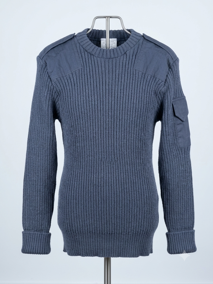 Grade 1 RAF Blue Wool Jumper Pullover Crew Neck