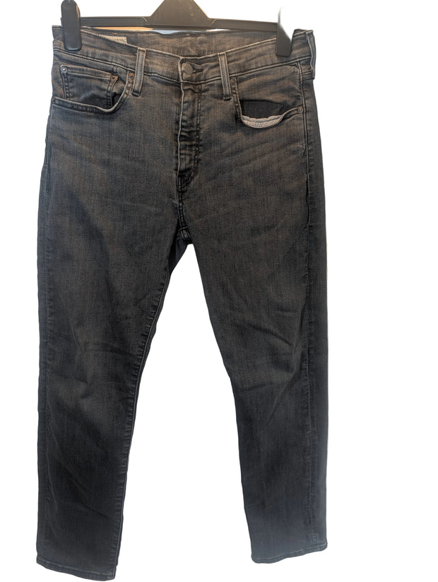 Levi's 502 Regular Taper Fit  Washed Black Jeans W33 L32