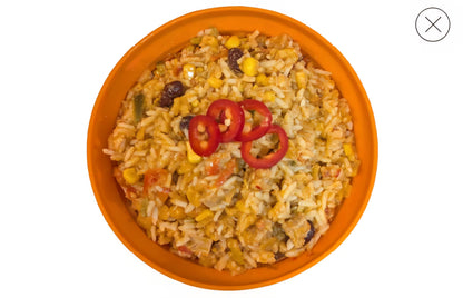 MEXICAN CHICKEN BURRITO BOWL | FREEZE-DRIED MEAL 800kcal