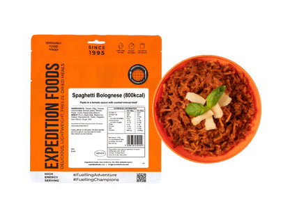 SPAGHETTI BOLOGNESE | FREEZE-DRIED MEAL 800kcal