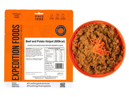 BEEF AND POTATO HOTPOT | FREEZE-DRIED MEAL 800kcal