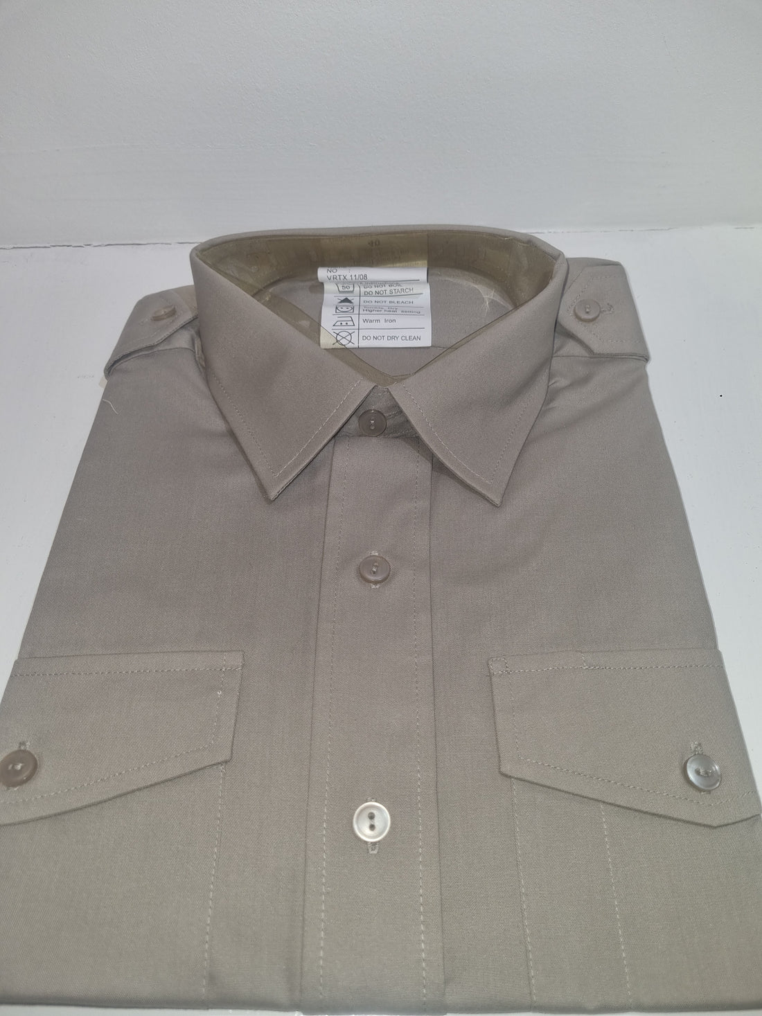 Men's Stone Short Sleeved Shirt MOD Grade New (not in original packaging)