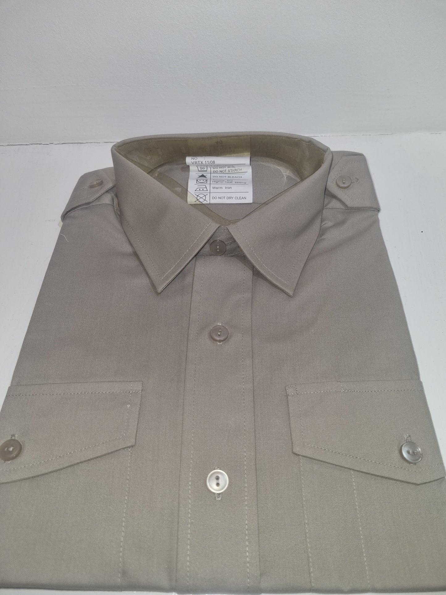 Men's Stone Short Sleeved Shirt MOD Grade New (not in original packaging)